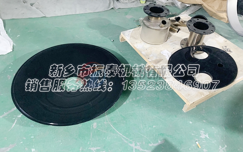 有機鍺粉內(nèi)噴特氟龍振動篩內(nèi)部結(jié)構